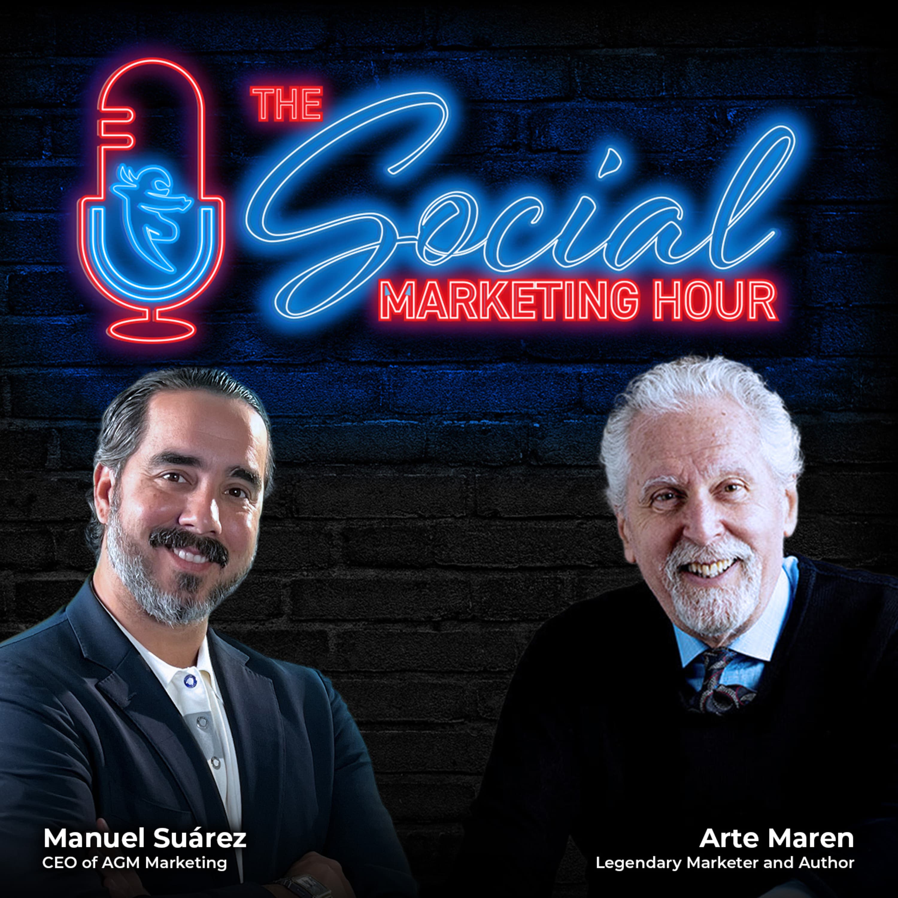 Episode art, as published on the podcast feed: an entry of The Marketing Ninja