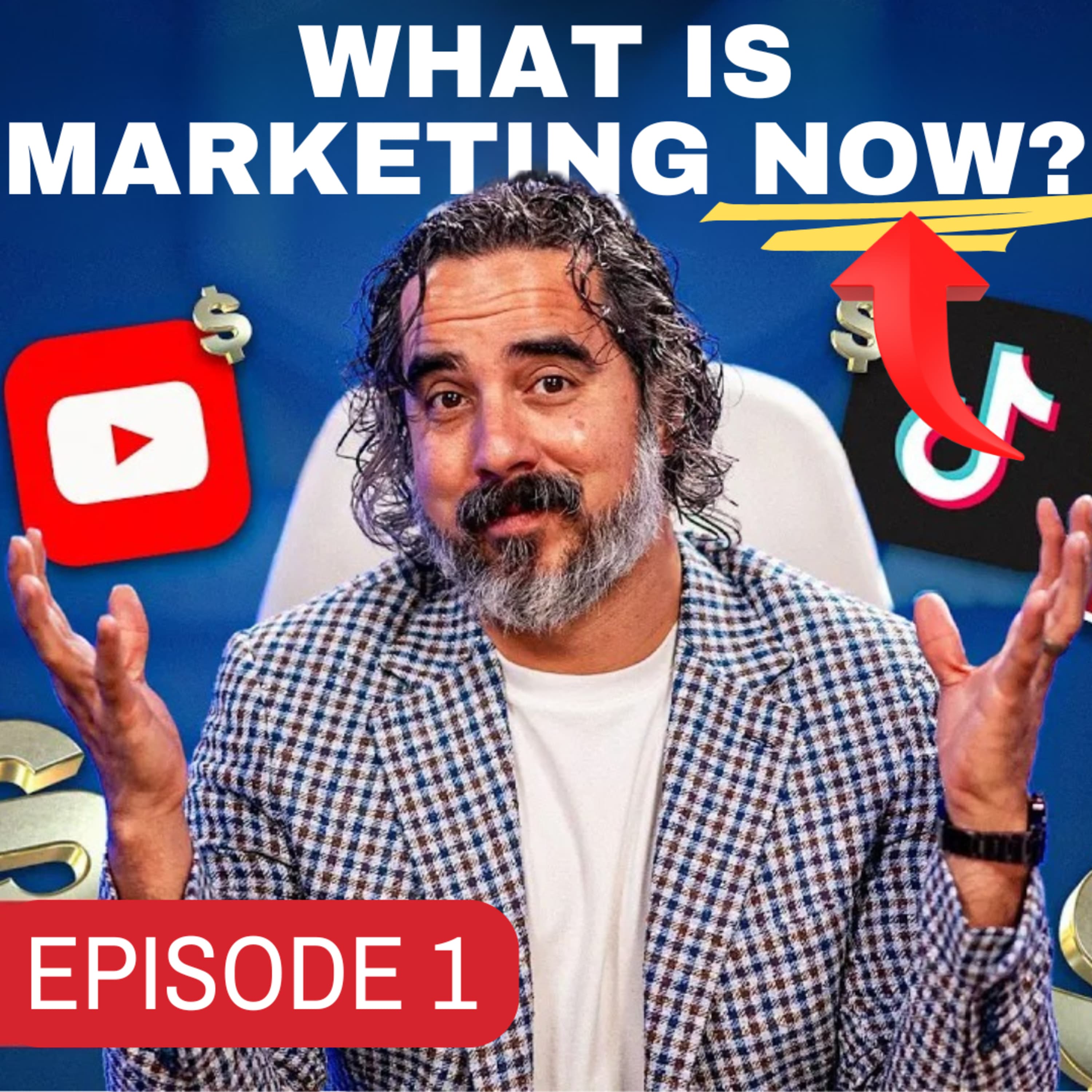 Episode art, as published on the podcast feed: entry 1 of The Marketing Ninja