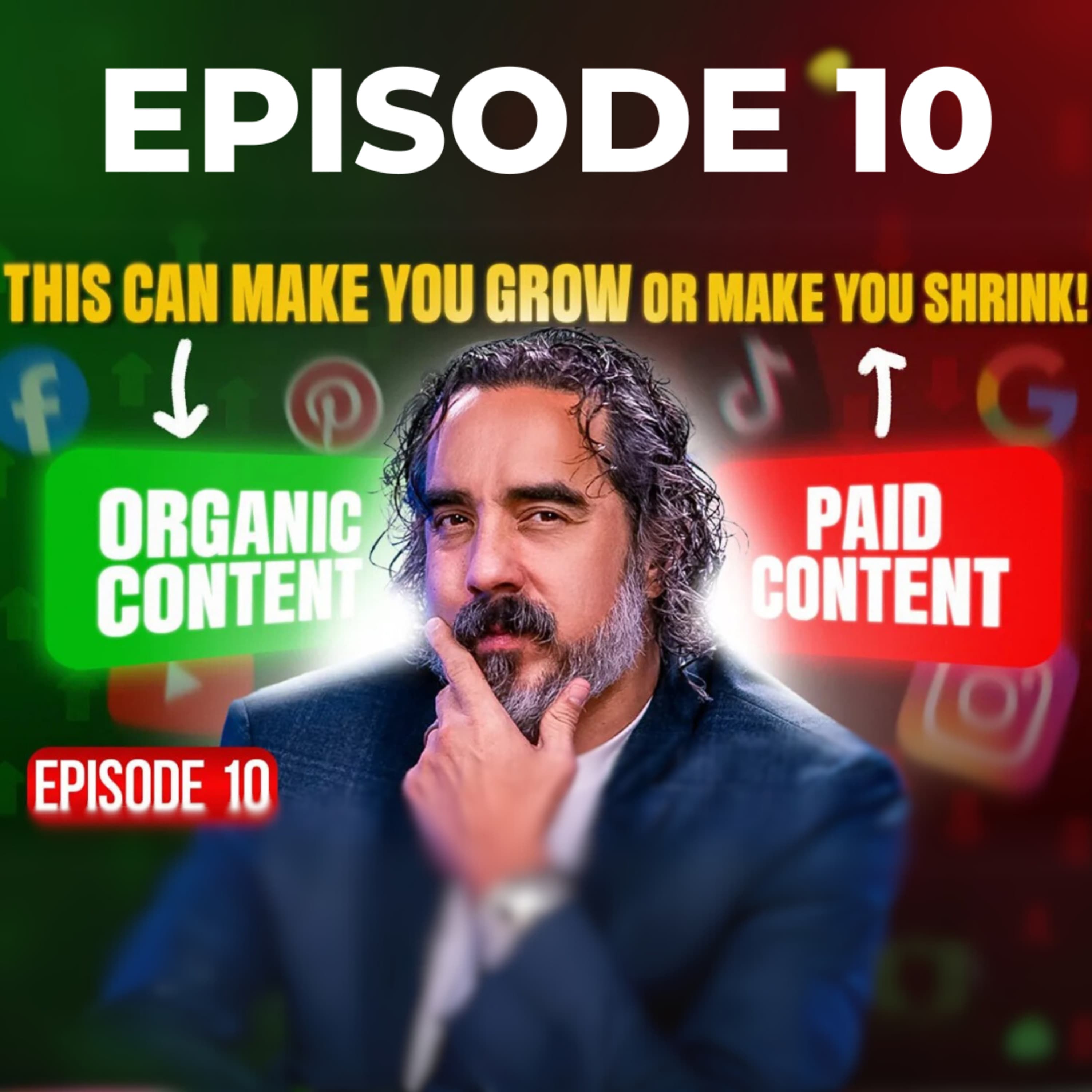 Episode art, as published on the podcast feed: entry 10 of The Marketing Ninja