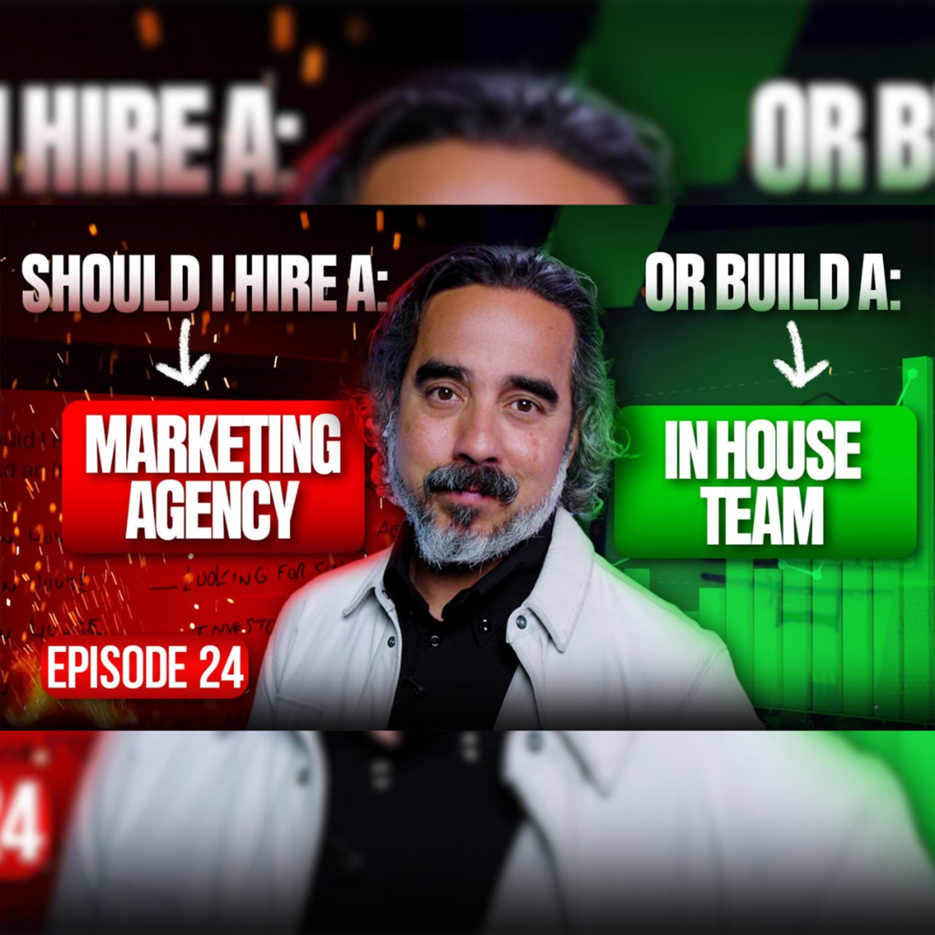 Episode art, as published on the podcast feed: entry 24 of The Marketing Ninja