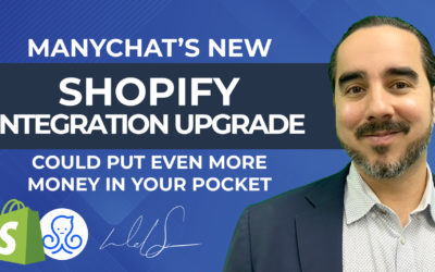 LA NUEVA ACTUALIZACIÓN DE LA INTEGRACIÓN DE MANYCHAT CON SHOPIFY PODRÍA PONER AÚN MÁS DINERO EN TU BOLSILLO