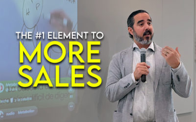 The #1 Underlying Element to Sales.