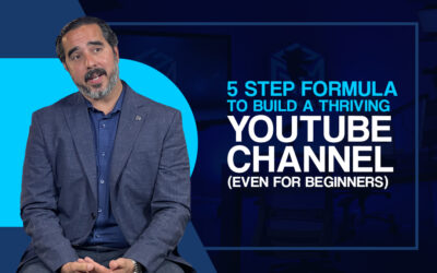 5 STEP FORMULA TO BUILD A THRIVING YOUTUBE CHANNEL (EVEN FOR BEGINNERS).